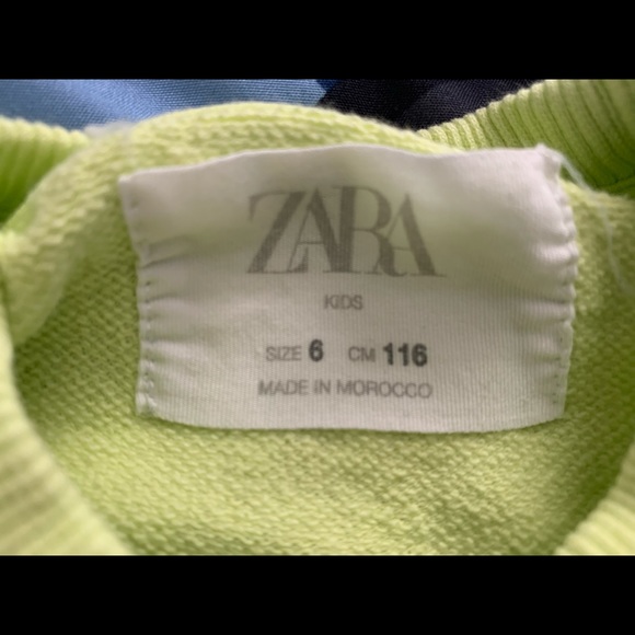 Boys Zara sweater. Bought in Spain. Size 6. - Picture 3 of 4